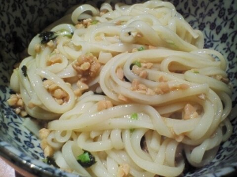 釜揚げ納豆うどん